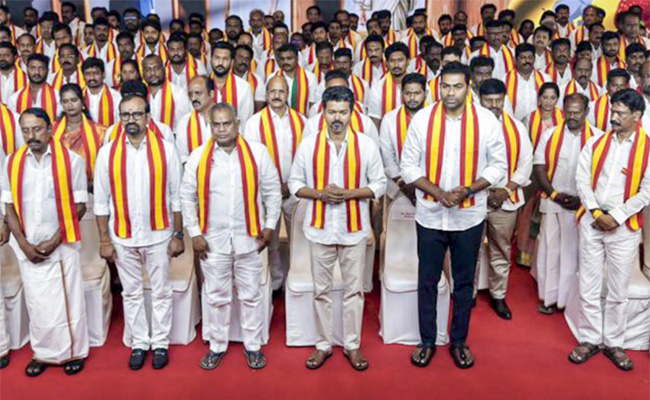 TN polls: Vijay releases list of TVK candidates, leader to contest from Perambur, Trichy East